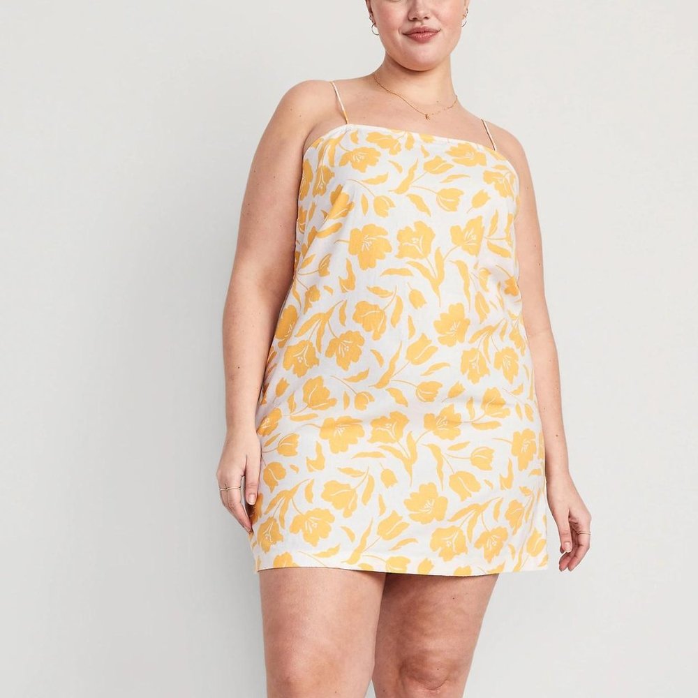 NWT Old Navy Sleeveless Square-Neck Mini Dress for Women - Picture 7 of 8